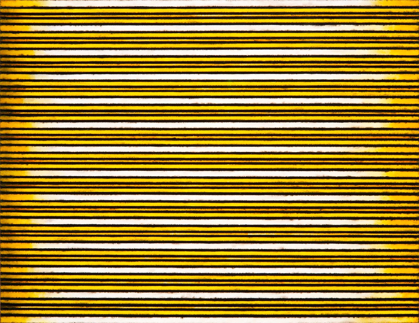 David Klamen Abstract Drawing – Ohne Titel, Aquarellgemälde auf Papier, 2001