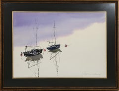 Landscape Drawings and Watercolors