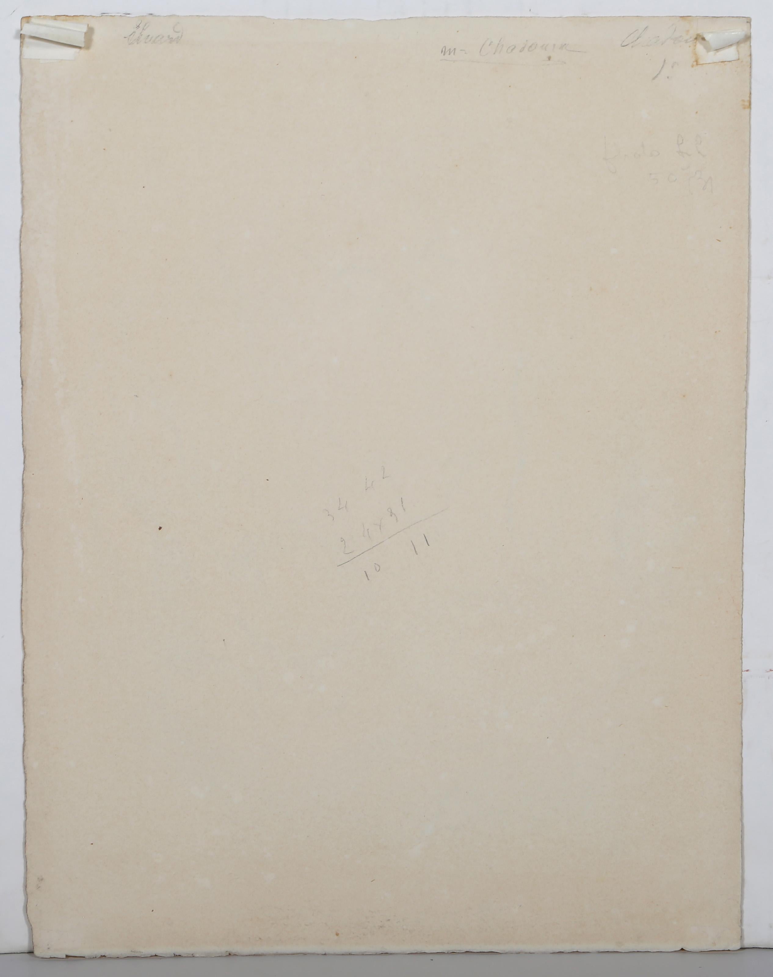Andre Masson, Franzose (1896 - 1987) - Trance, Medium:  Tuschezeichnung auf Arches Special MBM, links unten mit Bleistift signiert, Bildgröße:  11 x 9,25 Zoll, Größe:  13 x 10 in. (33,02 x 25,4 cm), Beschreibung:  Aus der Sammlung des verstorbenen