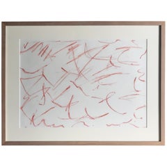 Contemporary Red Chalk Drawing