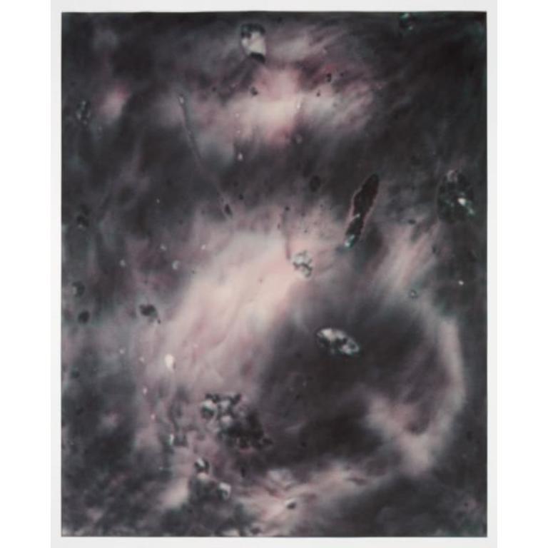 Vodka Drawing #1, 2014 / vodka and ink on chromatography paper

Additional information:
Medium: Vodka and ink on chromatography paper
Dimensions: 18.5 x 22.5 in

By photographing paint and luxurious ephemera at close range, then using the resulting