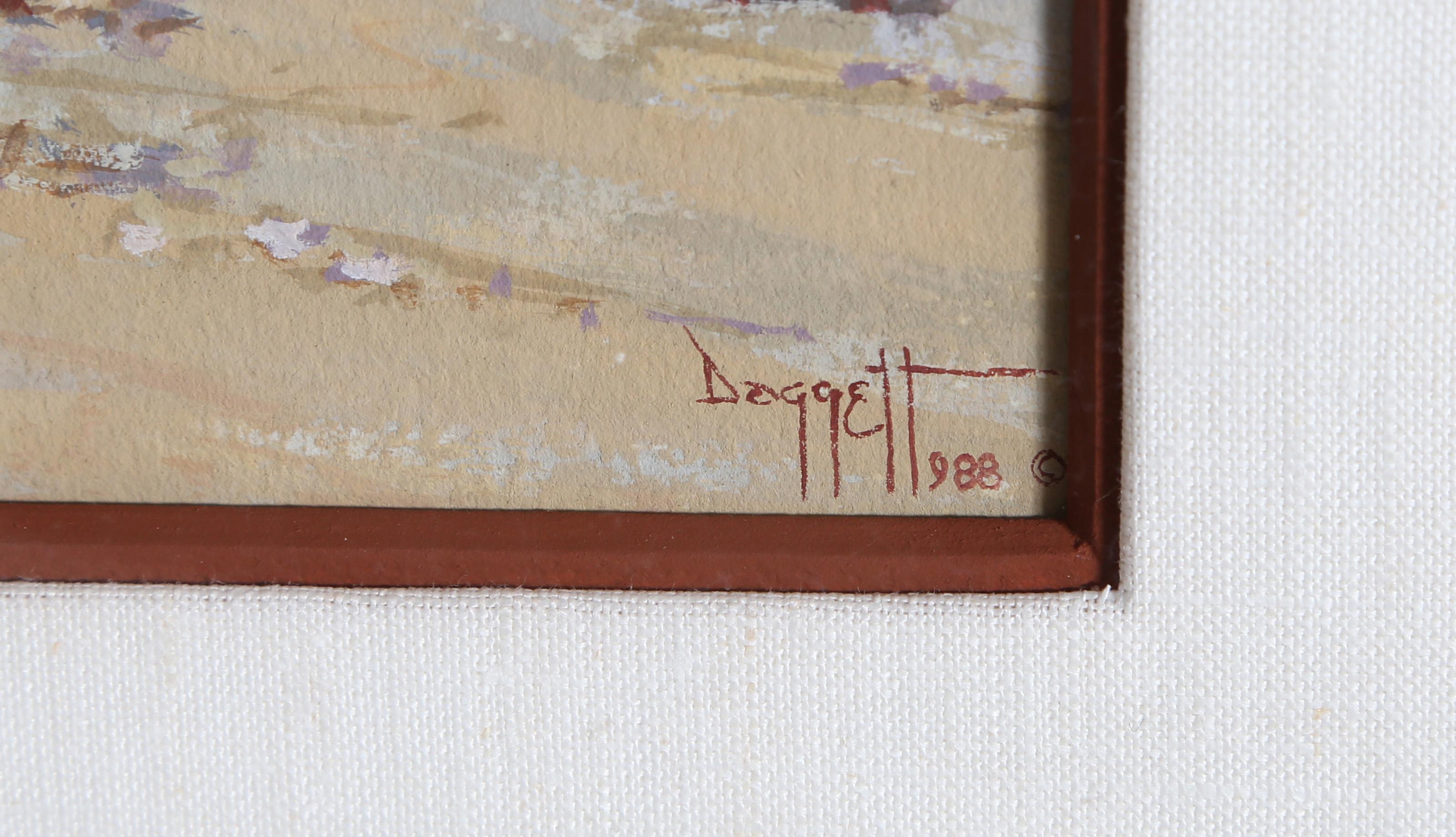 Spoils from Mexico, peinture à la gouache de l'Ouest américain par Noel Daggett en vente 2