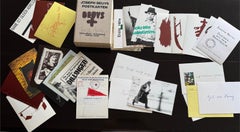 Postkarten, Colección de 88 postales contemporáneas de Joseph Beuys