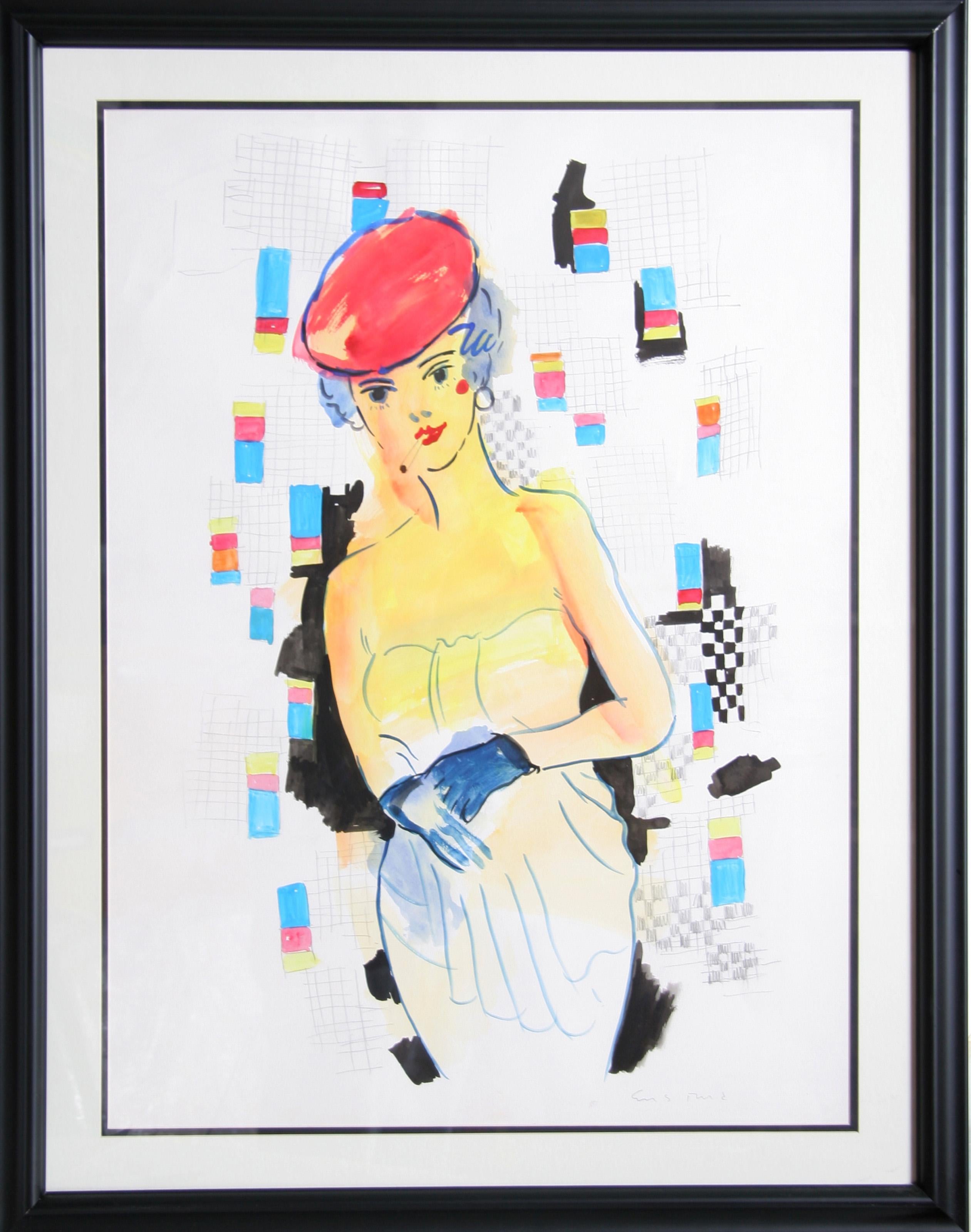 Wayne Ensrud Porträtzeichnungen und - aquarelle