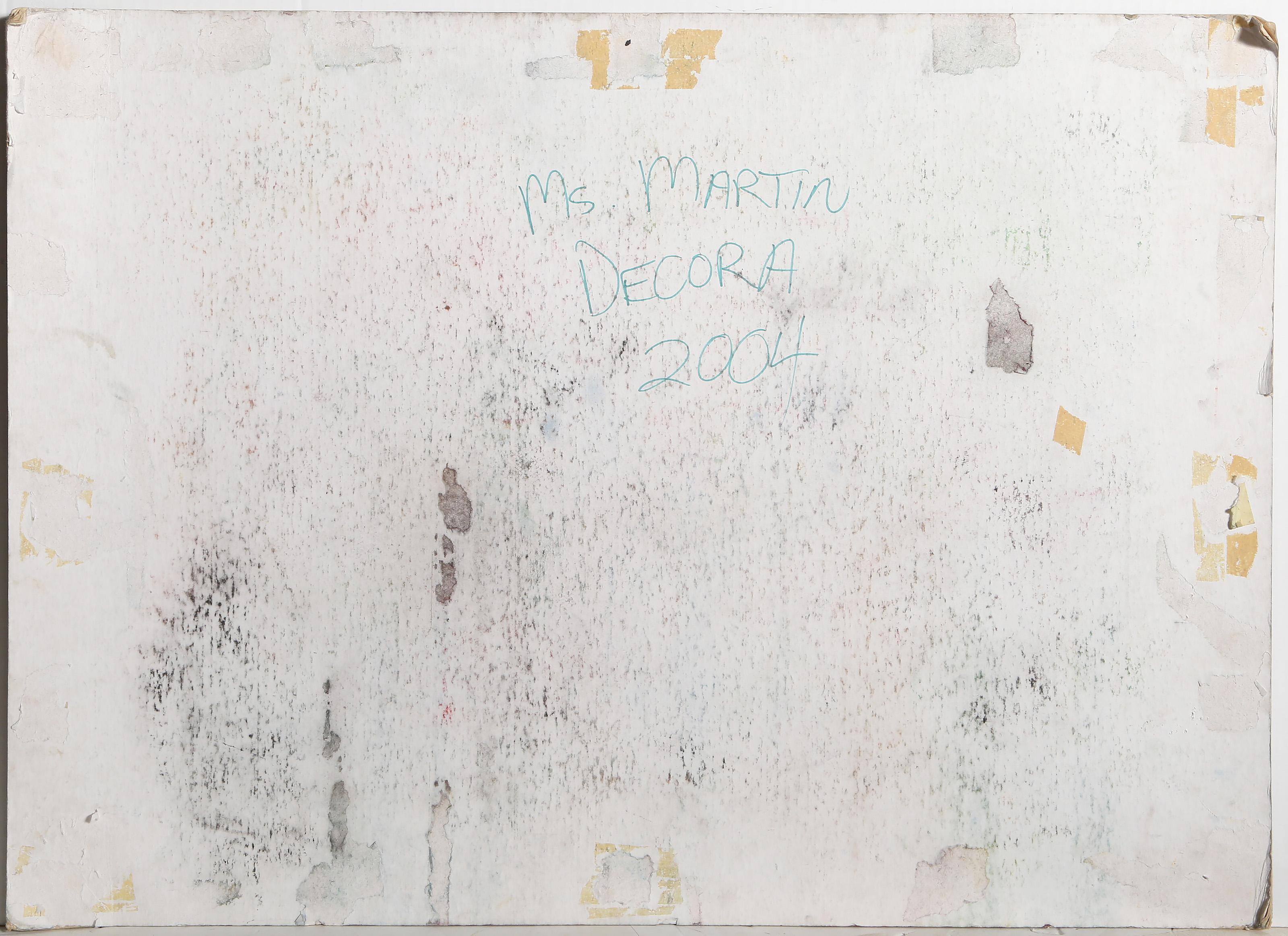 Decora, Modern Charcoal Drawing von Lisa Martin im Angebot 4