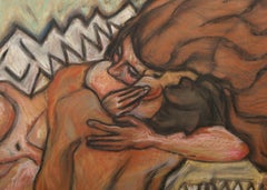 Decora, Modern Charcoal Drawing by Lisa Martin