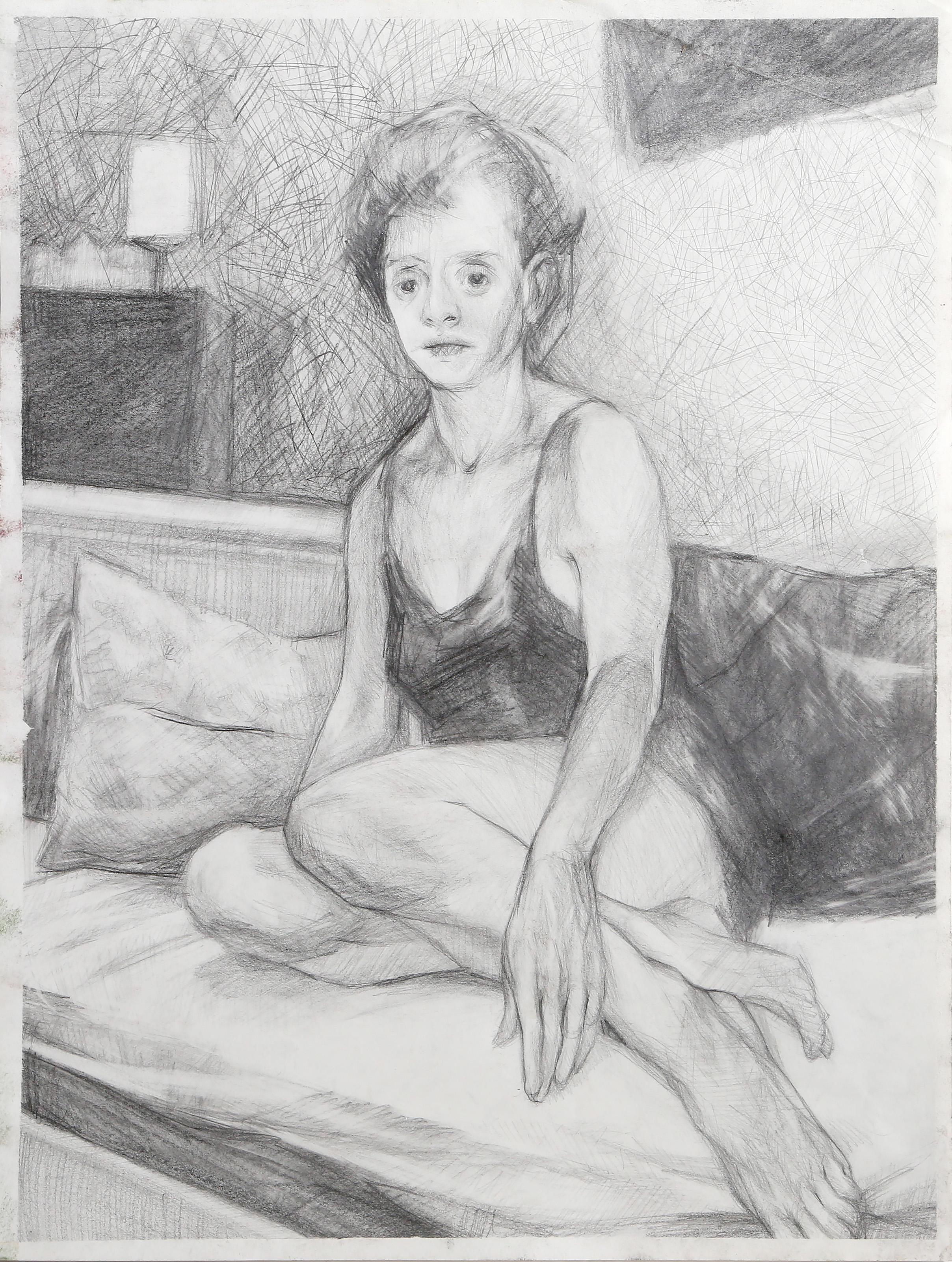 Small Portrait Drawings and Watercolors