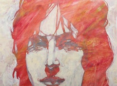 Man in Red, Pop Art Mixed Media Drawing by Lisa Martin