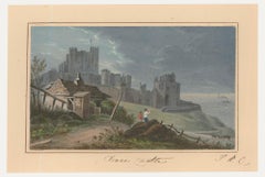 Antique Thomas Remnant Charleton (1756-1849) - Watercolour, Dover Castle