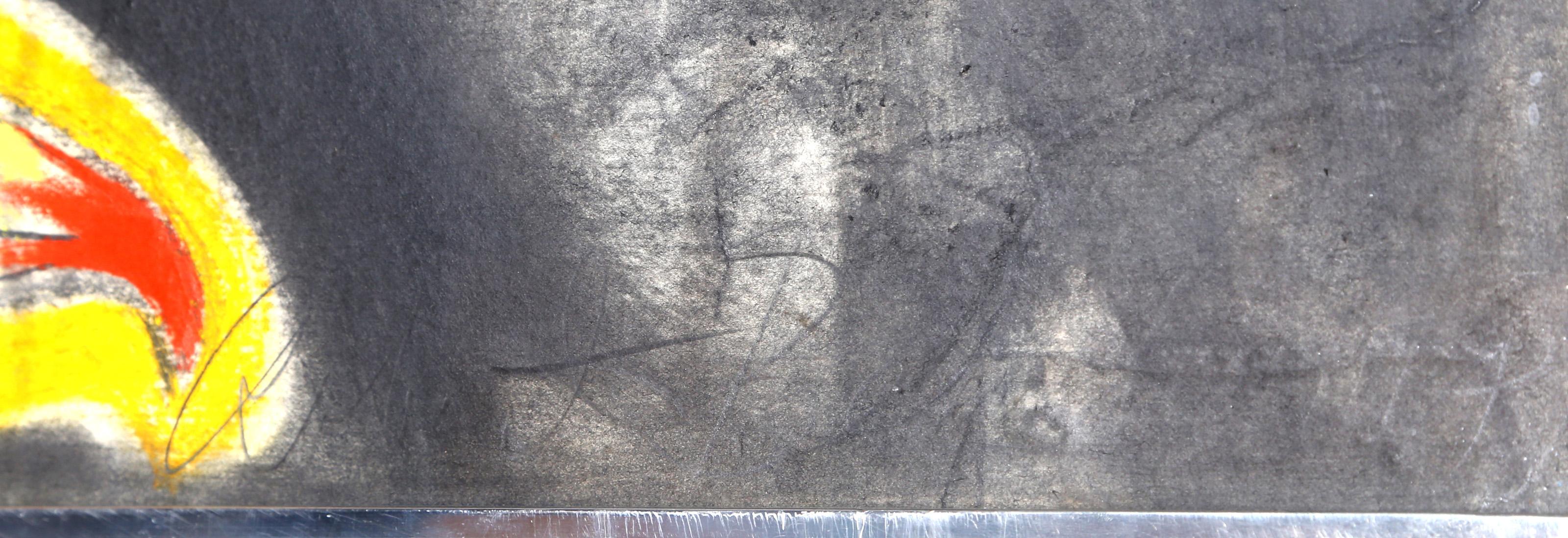 Untitled, Surrealist Mixed Media on Paper by Robert Beauchamp For Sale 3