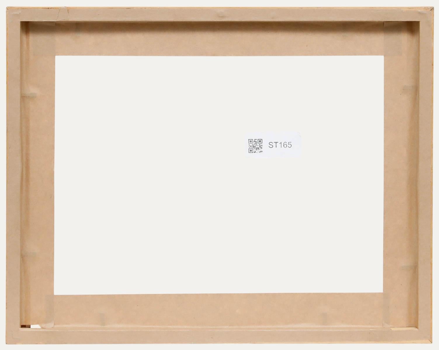 Dirkjan Ribbeling (1932-2013) - Framed 1968 Gouache, Zebra - Beige Animal Art by Unknown