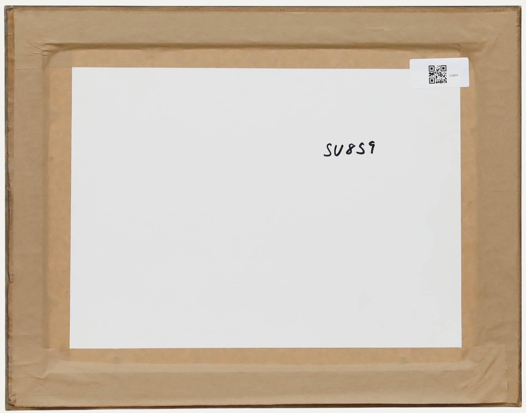 D'après Giuseppe-Pietro Bagetti (1764-1831) - Aquarelle, La bataille de Znaim - Gris Landscape Art par Unknown