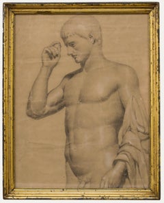 Dessin au graphite du début du 20e siècle - Marcellus