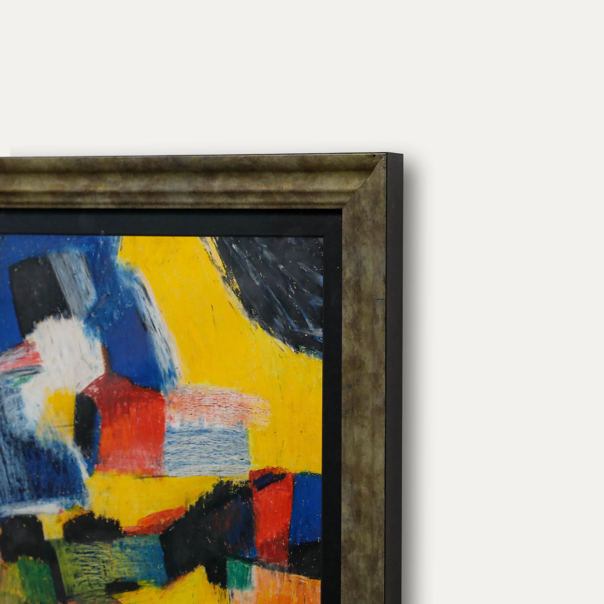 Dirkjan Ribbeling (1932-2013) - Pastel de mediados del siglo XX, Movimiento en venta 1