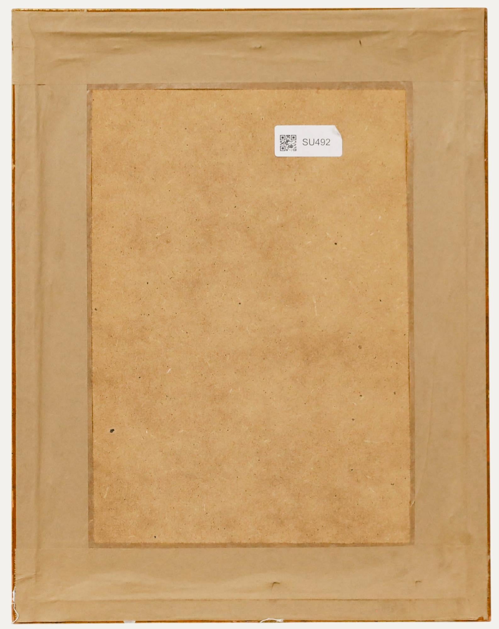 Paul Falconer Poole RA (1807-1879) - 1861 Watercolour, Little Red Riding Hood - Beige Figurative Art by Unknown