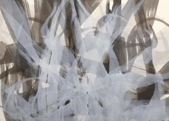 Composizione astratta, acquerello espressionista astratto di Jane Kent