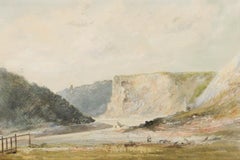 19th Century Watercolour - The Avon Gorge