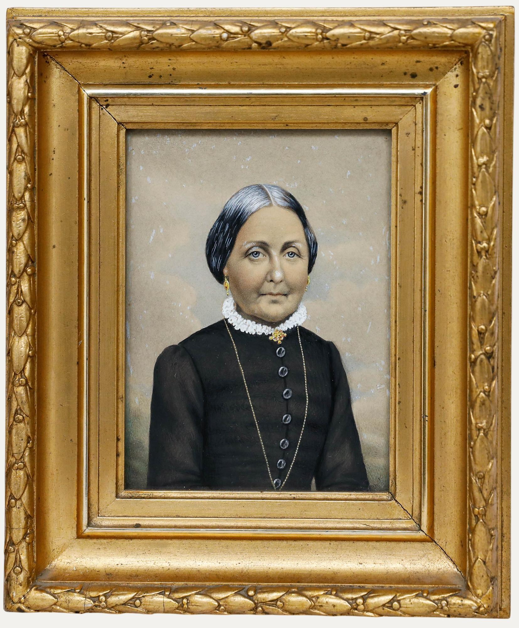 I ritratti dei Franquet - Gouache del XIX secolo, Anna Sophia Von Franquet