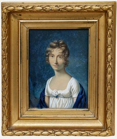 Die Franquet-Porträts - Gouache des 19. Jahrhunderts, Sophie Caroline Franquet