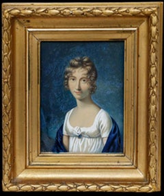 Die Franquet-Porträts - Gouache des 19. Jahrhunderts, Sophie Caroline Franquet