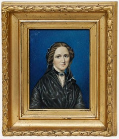 Los retratos Franquet - Siglo XIX Gouache, Heimbertine Franquet