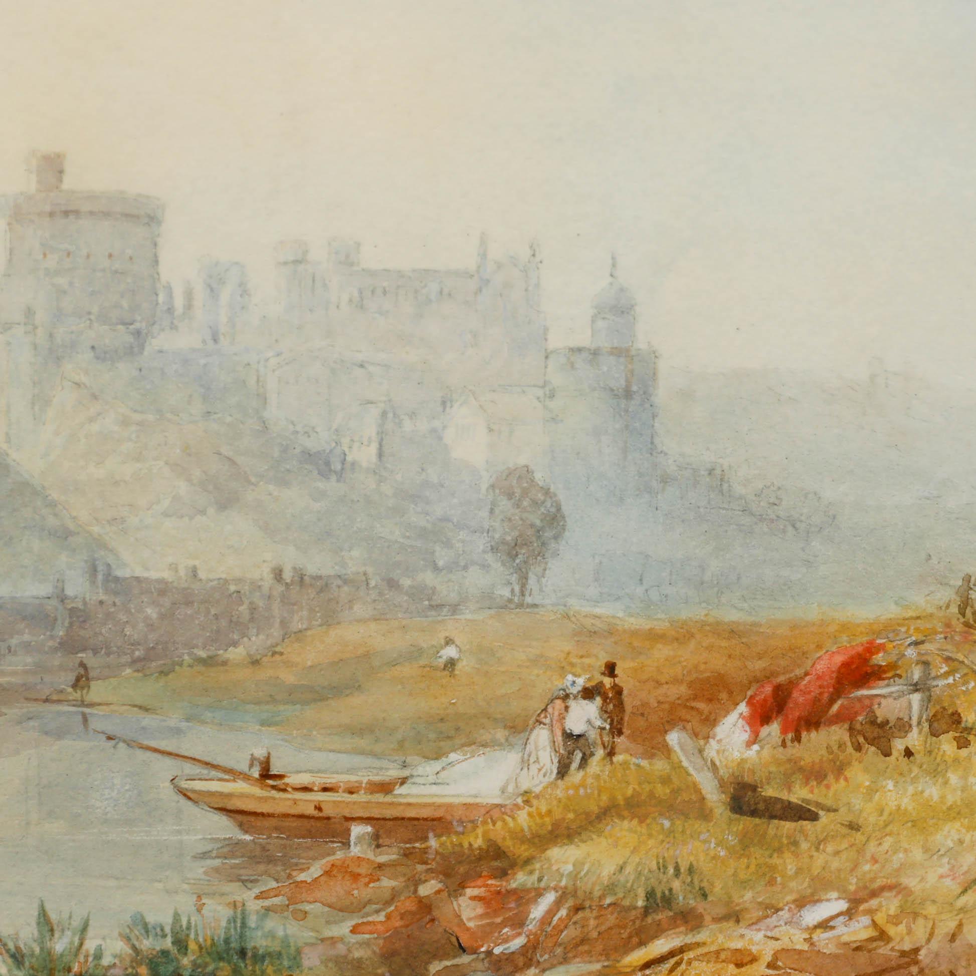 Attrib. James Baker Pyne (1800-1870) - 1936 Watercolour, Windsor Castle For Sale 4