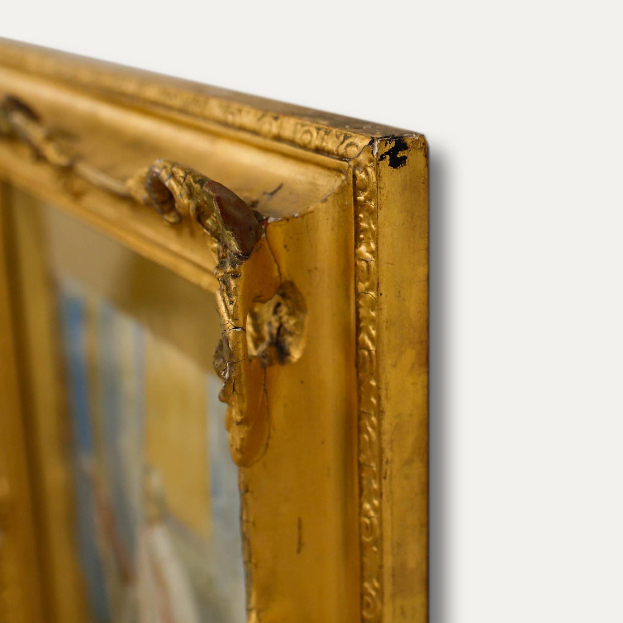 Victor Cacciarelli - Italian  19th Century Watercolour, Interesting Lecture For Sale 1