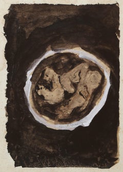 Les ardoises de Cyclone, peinture à la gouache moderne
