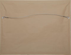 Seaside Town, Modern Watercolor by Emile Rampelberg