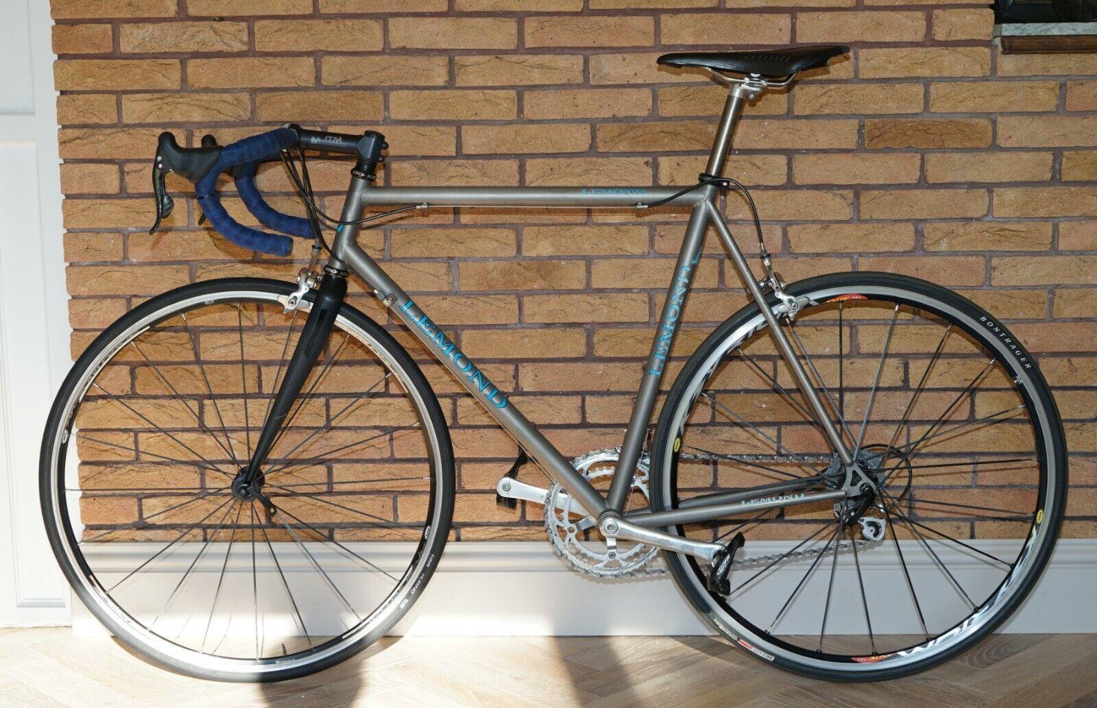 Lemond 3AL 2.5V Titanium Road Bike Campagnolo Groupset Chris King Headset For Sale 3