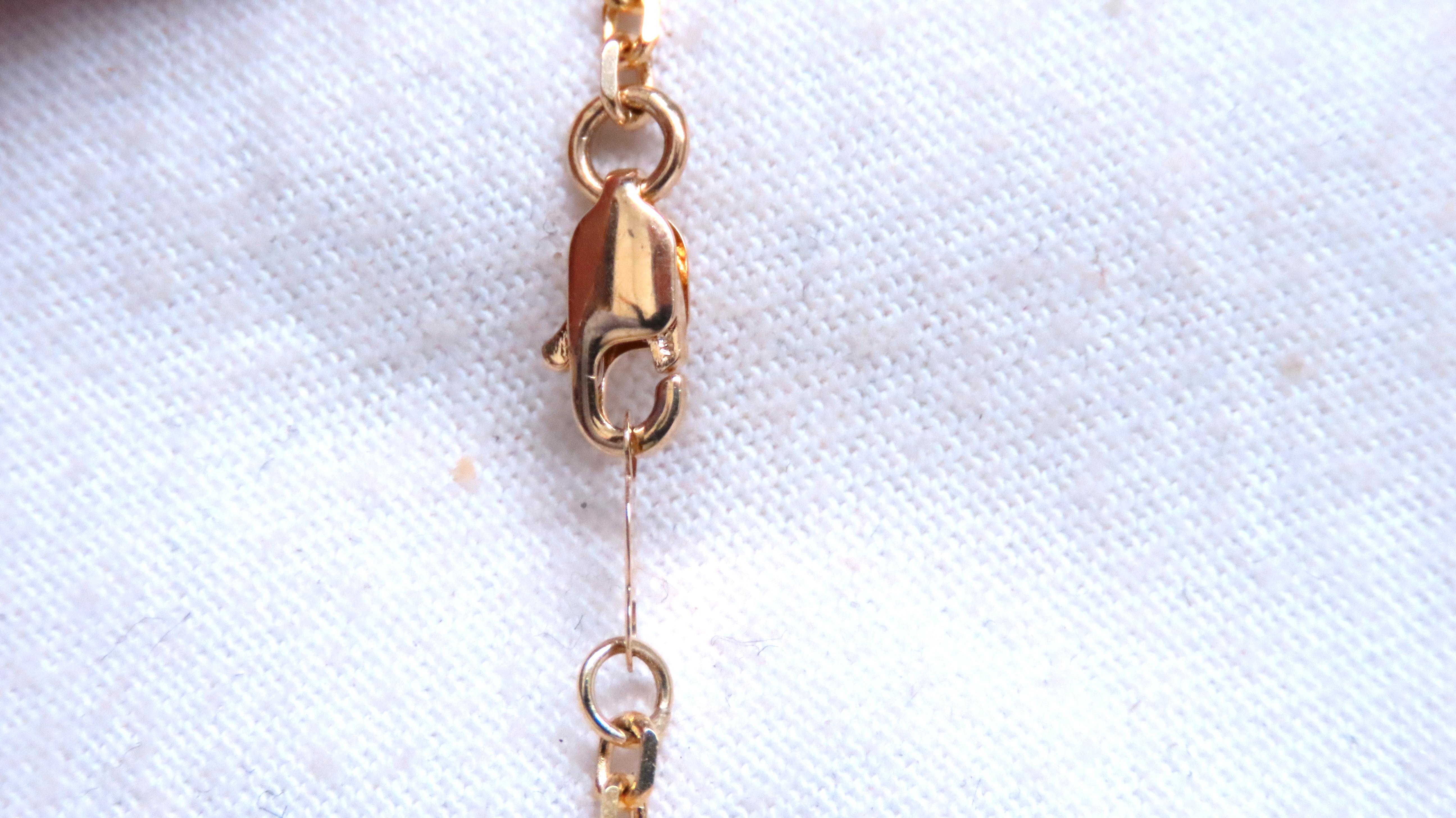 Contemporary 56ct Natural Tourmaline Amethyst Peridot Station Yard Necklace  14kt 12521 For Sale