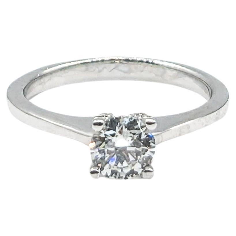 .56ctw Diamond Ring In White Gold For Sale