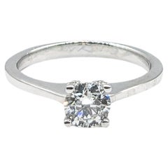 .56ctw Diamond Ring In White Gold