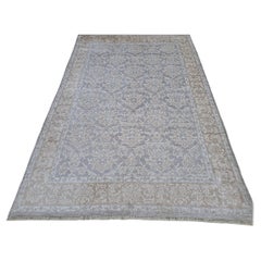 5.6x8 Ft Tappeto moderno annodato a mano. Tappeto in pura seta. Dimensioni personalizzate disponibili