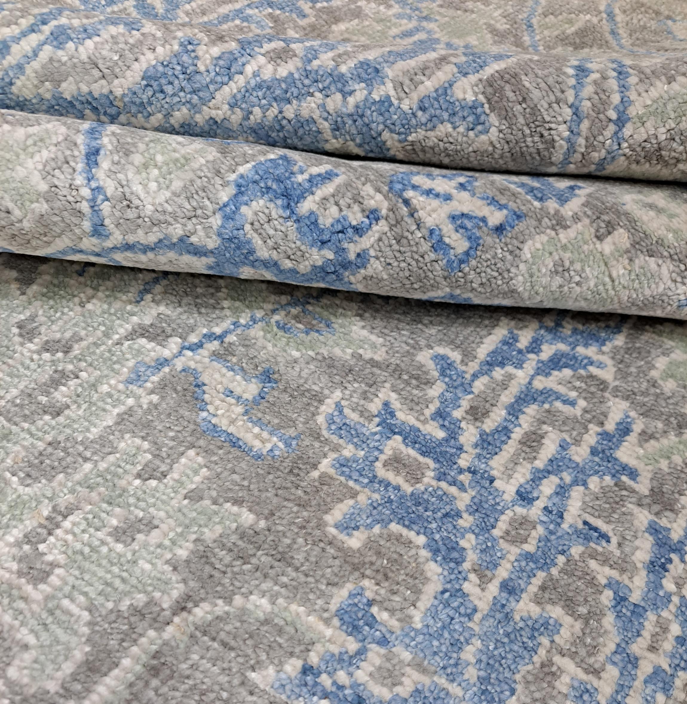 5.6x8 Ft New Handgeknüpfter Seidenteppich. Wohnzimmer Teppichboden. Benutzerdefinierte Größe verfügbar (21. Jahrhundert und zeitgenössisch) im Angebot