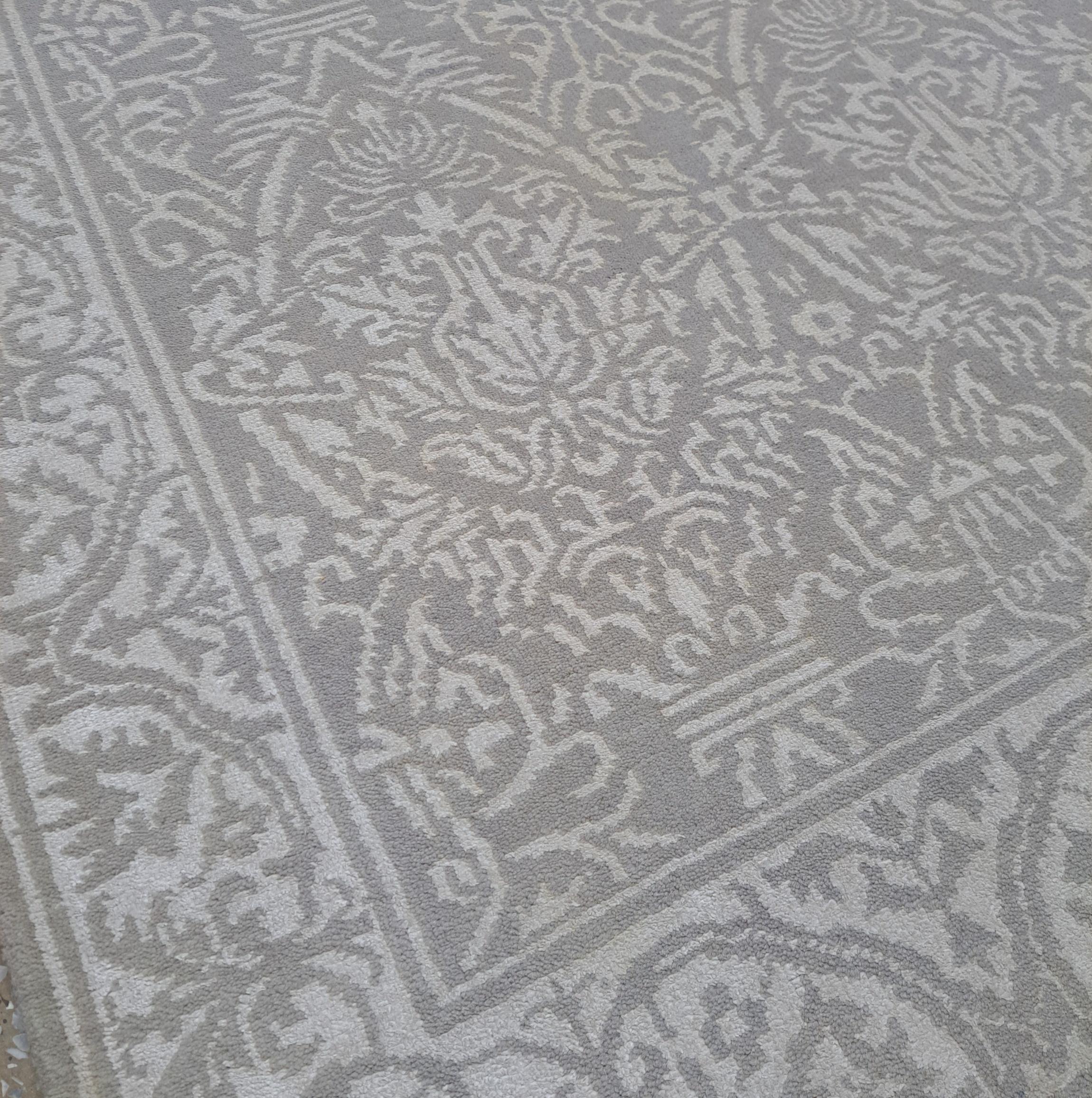 5.6x8 Ft New Handgeknüpfter Seidenteppich. Wohnzimmer Teppichboden. Benutzerdefinierte Größe verfügbar (21. Jahrhundert und zeitgenössisch) im Angebot