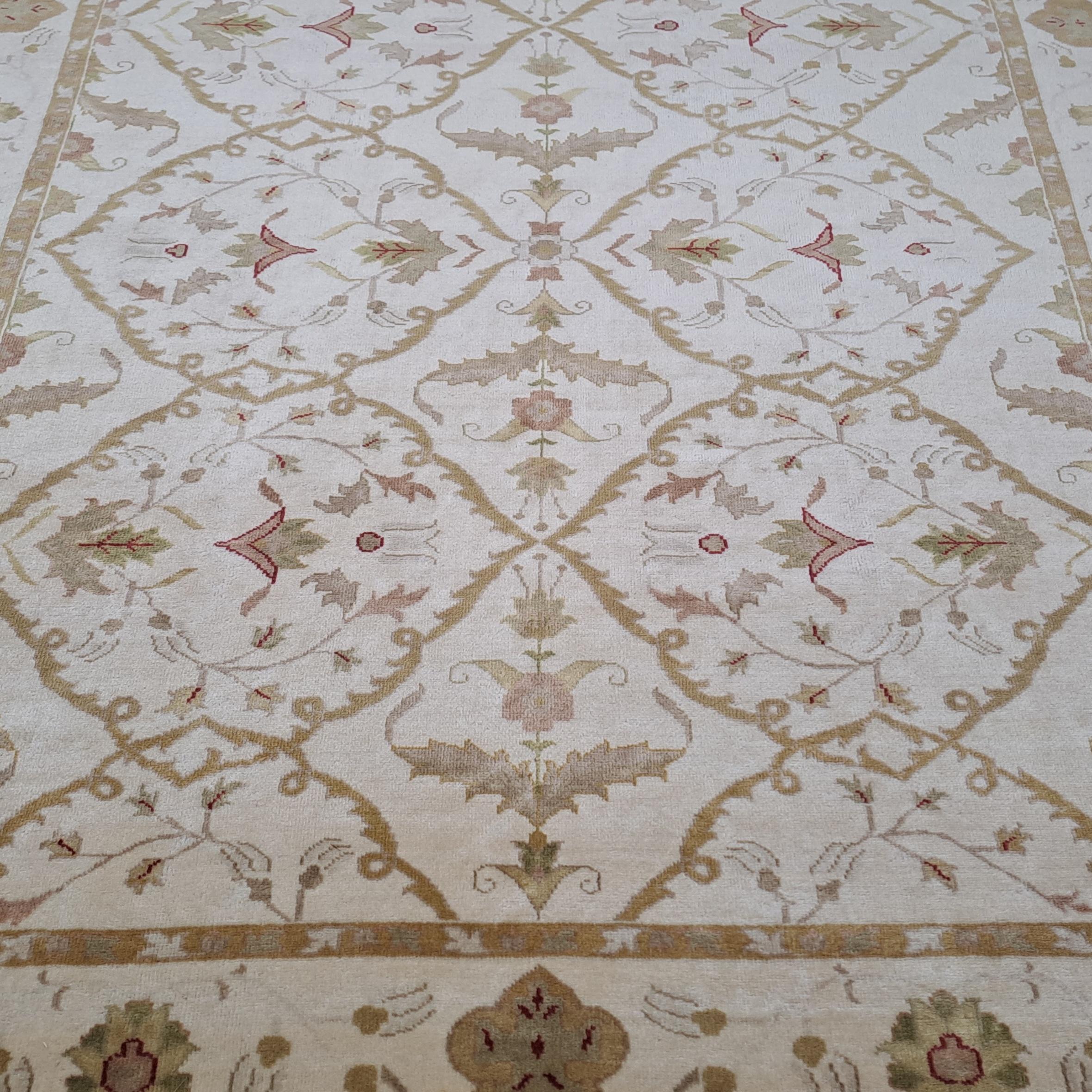 5.6x8 Ft New Handknüpfteppich. Alle Wolle. Wohnzimmer Teppichboden. Benutzerdefinierte Größe verfügbar (Handgeknüpft) im Angebot