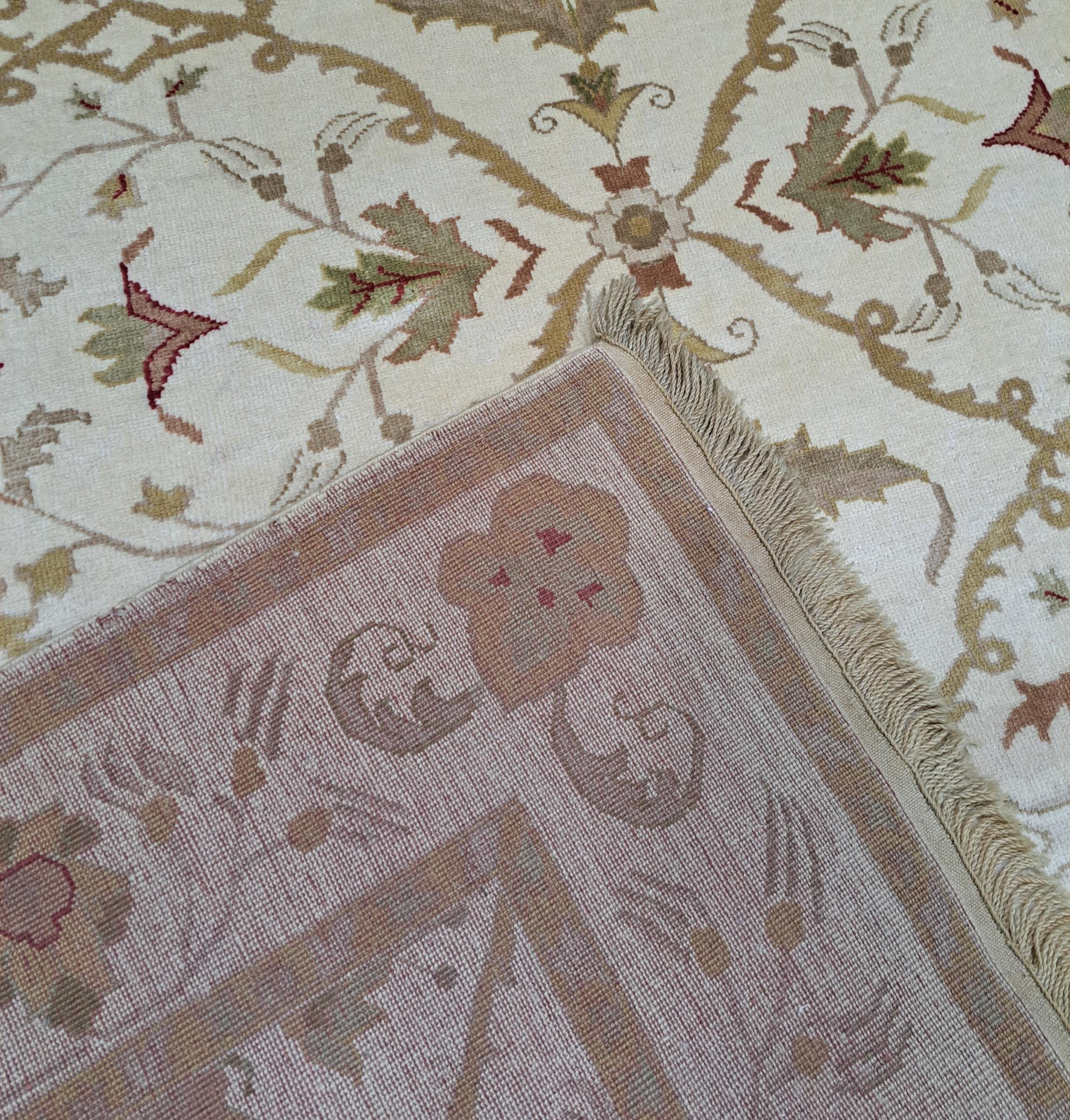 5.6x8 Ft New Handknüpfteppich. Alle Wolle. Wohnzimmer Teppichboden. Benutzerdefinierte Größe verfügbar (21. Jahrhundert und zeitgenössisch) im Angebot