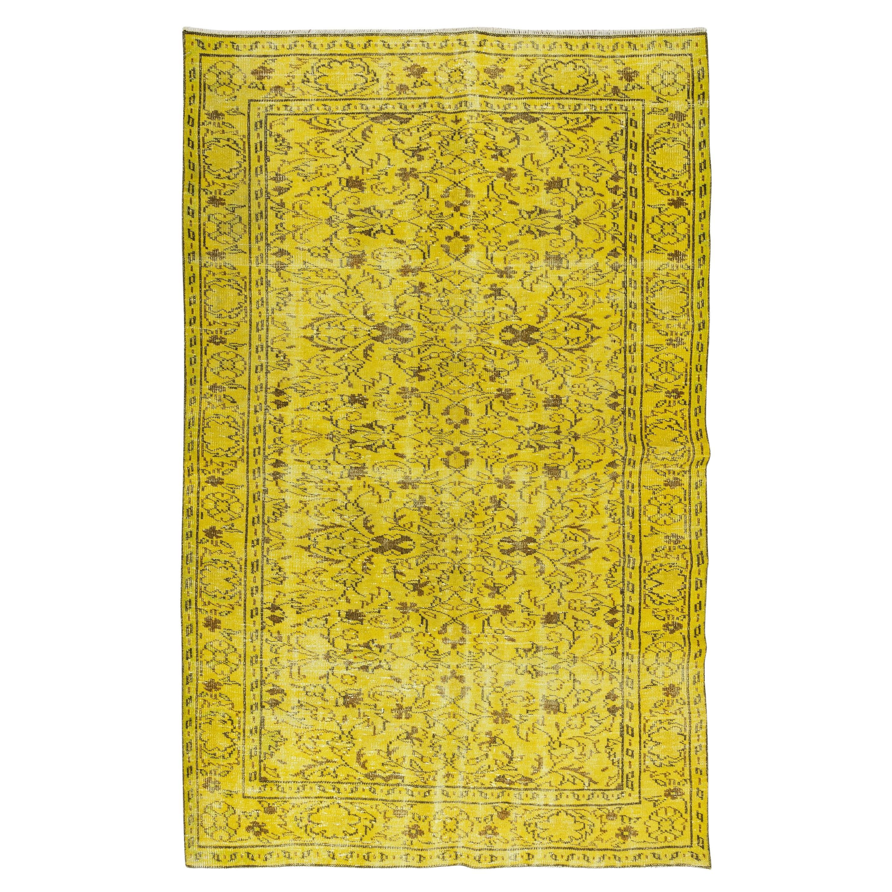 ZA3196 6 x 8'9 Overdyed Amadi Carpets For Sale at 1stDibs