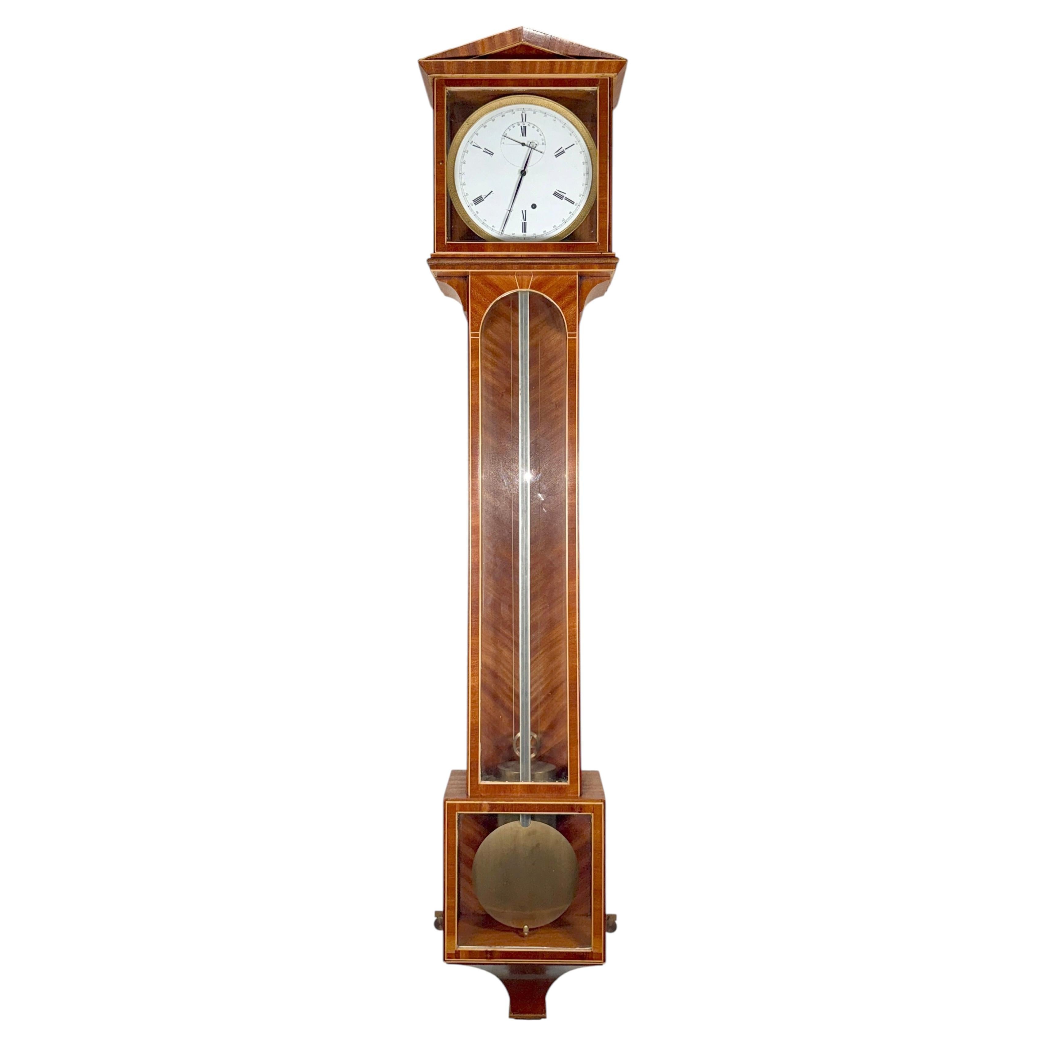57" Vienna Laterndluhr One Year Duration Precision Regulator Wall Clock
