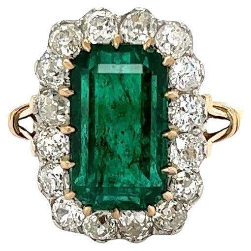 Emilio Jewelry 5.71 Carat Ceylon Sapphire Diamond Ring at 1stDibs