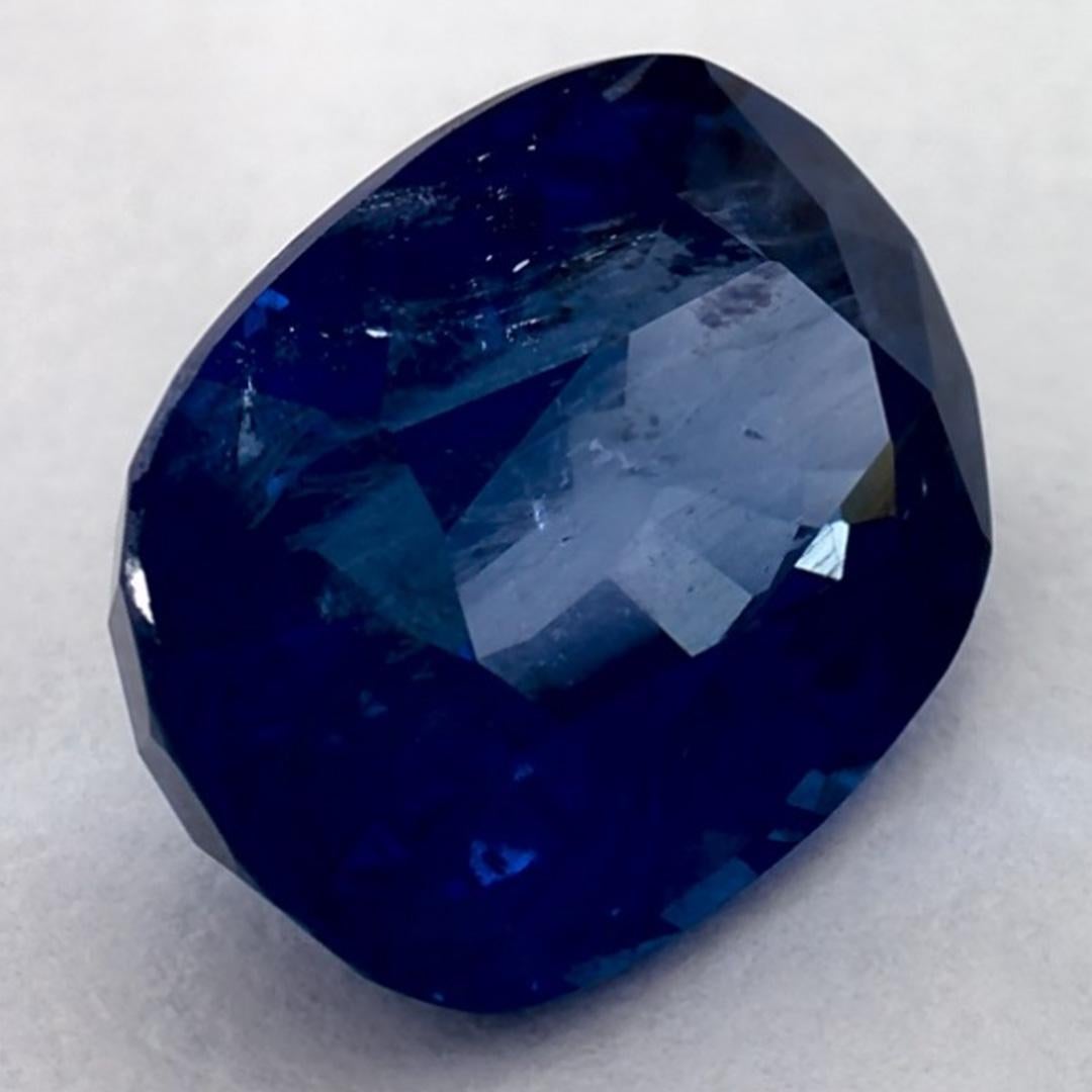 Oval Cut 5.74 Ct Blue Sapphire Oval Loose Gemstone For Sale