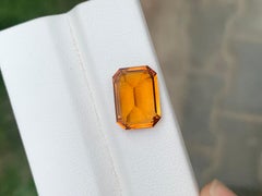 5.75 Carat Natural Loose Madeira Citrine Shape Gemstone