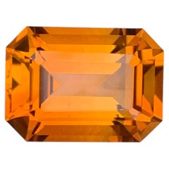 5.75 Carat Natural Loose Madeira Citrine Shape Gemstone