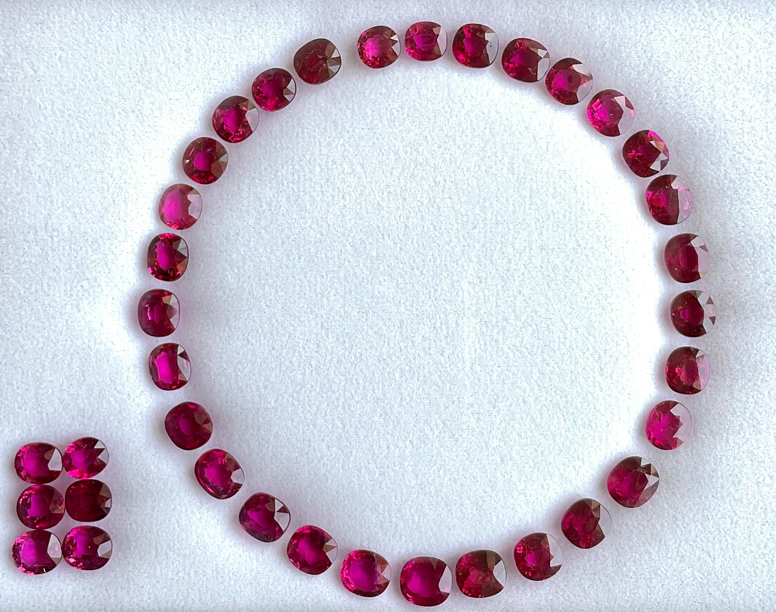 57.50 Carati Rubellite Layout Ovale Top Quality Per Gioielleria Gemma Naturale

Gemma - Tormalina rubellite
Peso - 57,50 Ct
Dimensioni - da 6x6,5 a 7x7,5 MM
Pezzi - 36
Forma - Ovale

