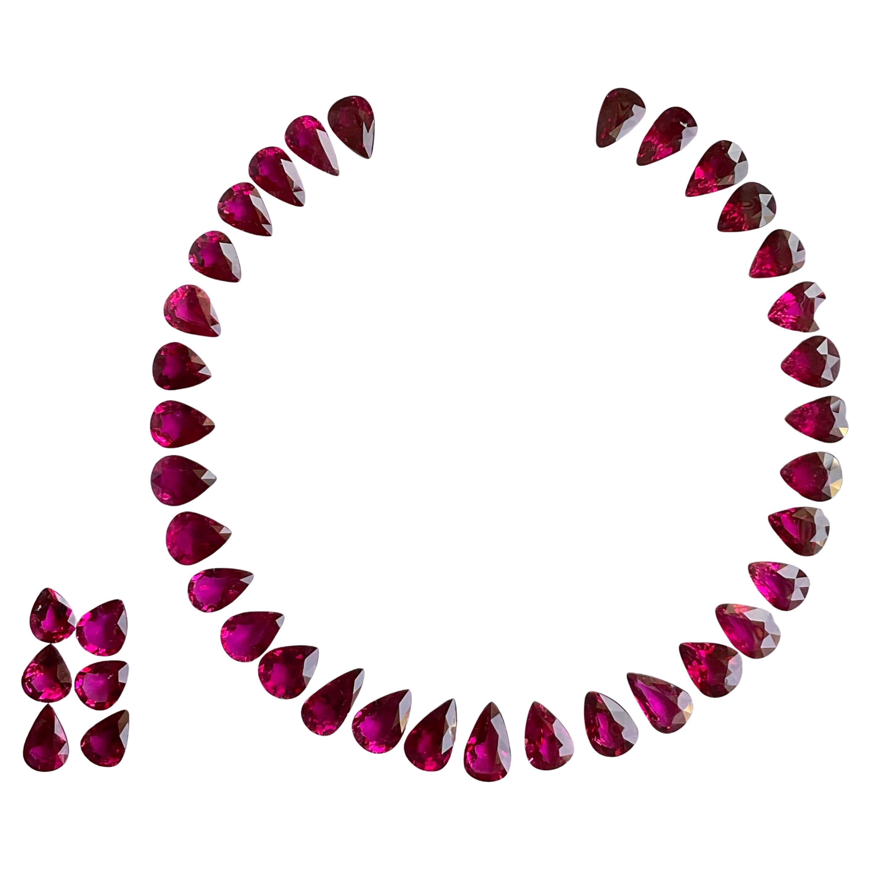 73.00 Quilates Rubelita Pera De Primera Calidad Para Joyería Fina Gema Natural