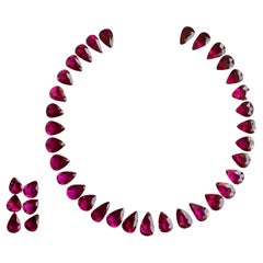 73.00 Carats Rubellite Layout Pear Top Quality For Fine Jewelry Natural Gem