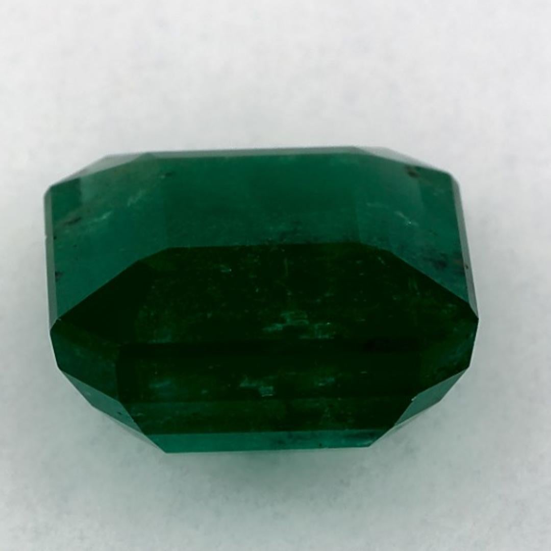 5.76 qt Esmeralda talla octágono Gema suelta en Nuevo estado para la venta en Fort Lee, NJ