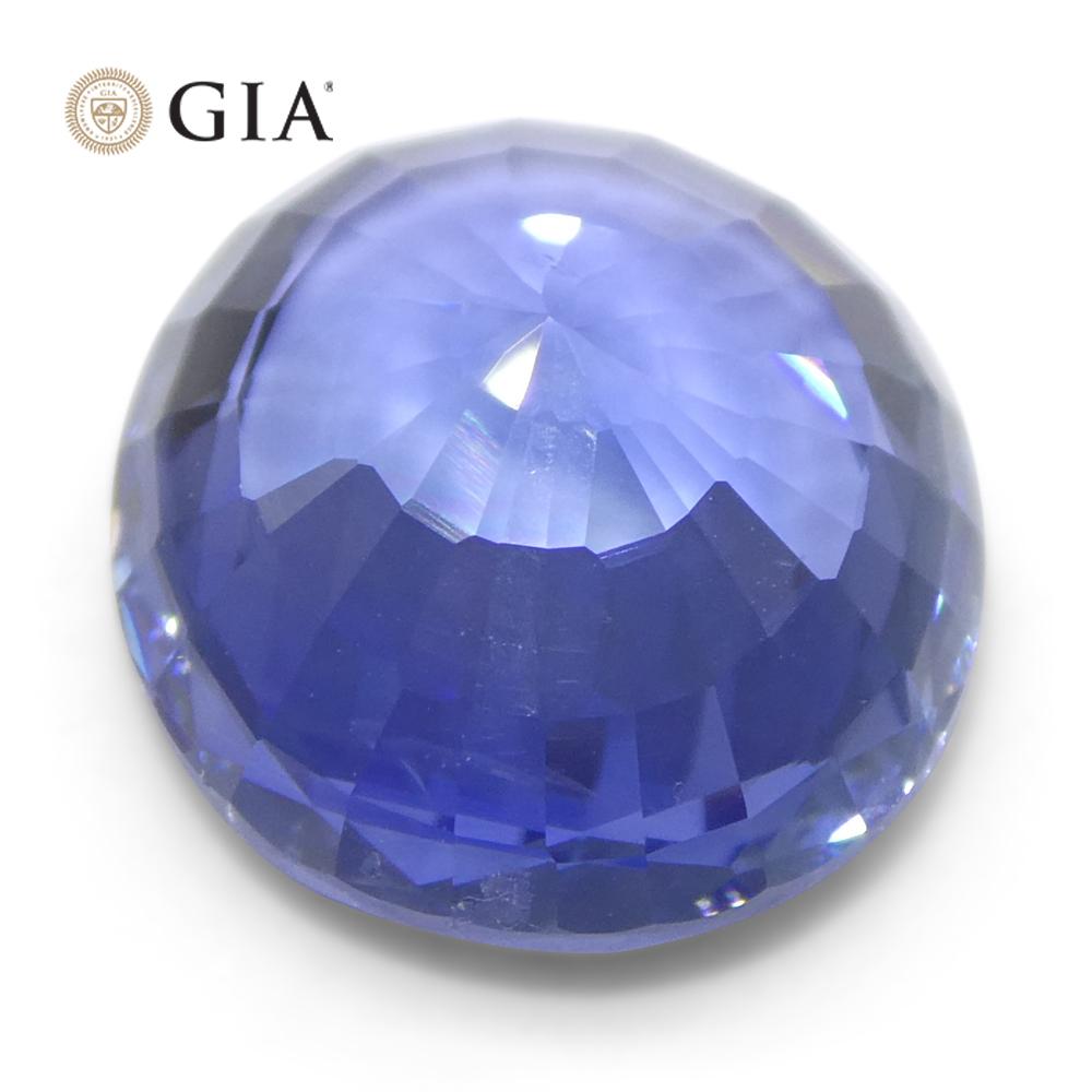 5.79ct Oval Blue Sapphire GIA Certified Sri Lanka For Sale 5