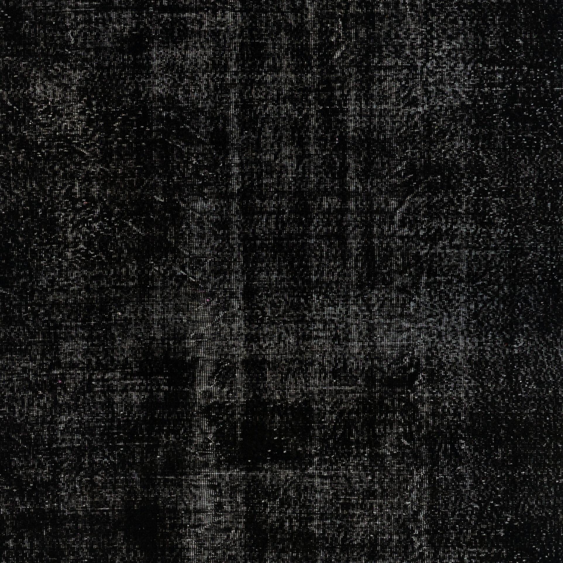 Our over-dyed rugs are all hand-knotted vintage pieces that are recreated in our workshop to cater to a wider range of interior design choices from modern to coastal, from industrial to rustic/cottage. These 50 to 70 year-old rugs were hand-knotted